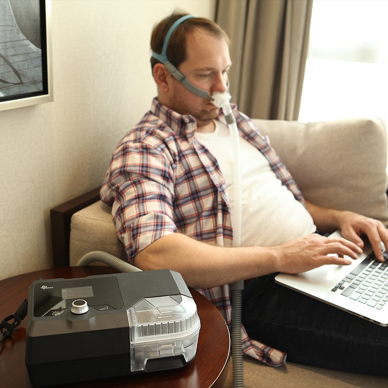 Bmc - G2S Otomatik CPAP Sistemi (G2S A20) Nemlendirici ve Bmc N2 Nasal Maske