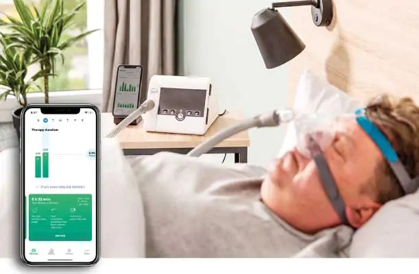Löwenstein Prisma SMART Plus Auto Cpap Cihazı + Nemlendirici + Maske ( Weinmann )