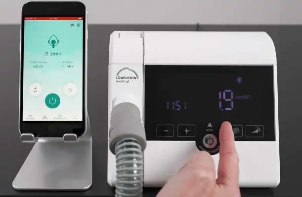 Löwenstein Prisma SMART Plus Auto Cpap Cihazı + Nemlendirici + Maske ( Weinmann )